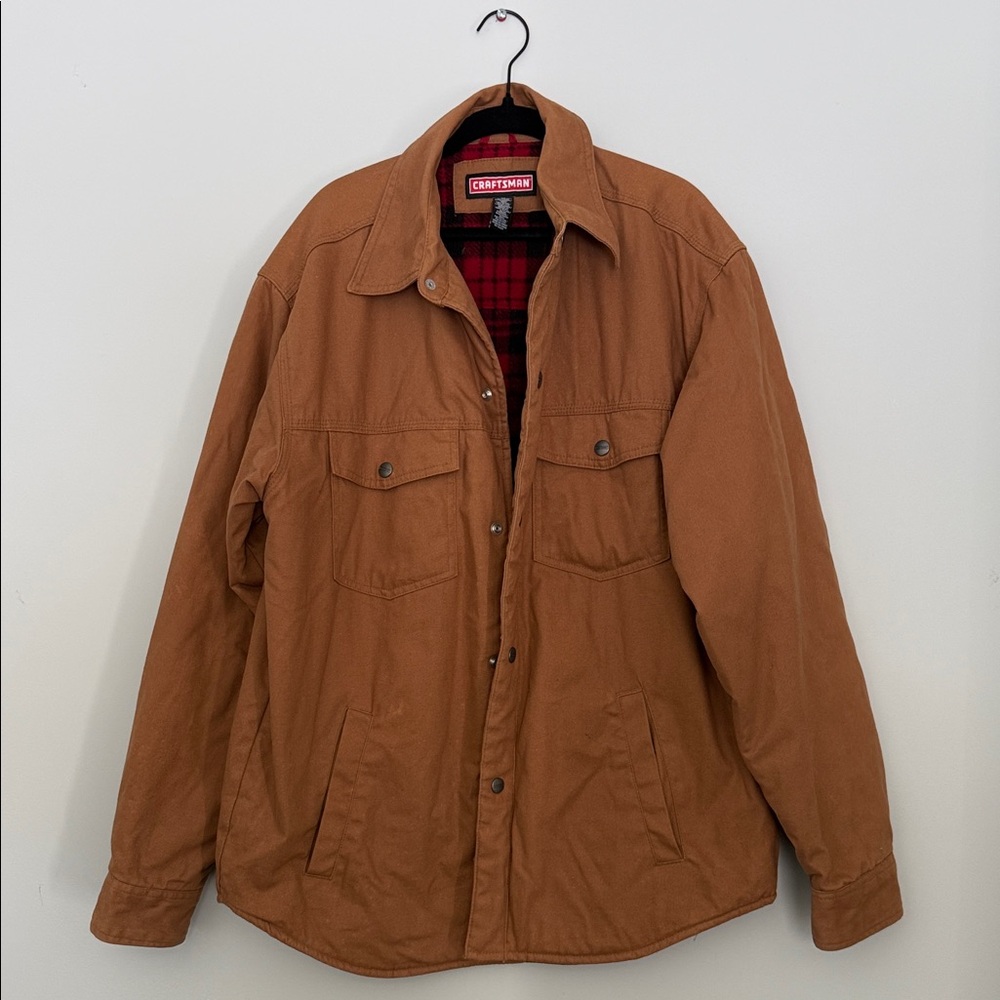 Craft Men's Brown Shirt Jacket